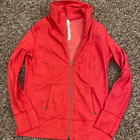 Bright Red Lululemon Jacket - Picture 1 of 2